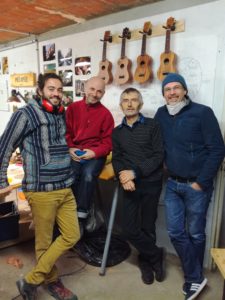 Stage lutherie Ukulele Custom Mélopée DIY Maker