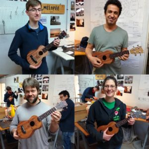 Stage lutherie Ukulele Custom Mélopée DIY Maker