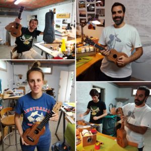 Stage lutherie Ukulele Custom Mélopée DIY Maker