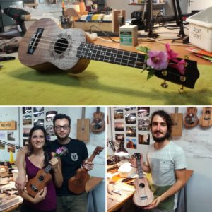 Stage lutherie Ukulele Custom Mélopée DIY Maker