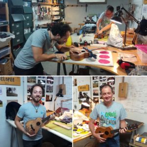 Stage lutherie Ukulele Custom Mélopée DIY Maker