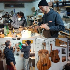 Stage lutherie Ukulele Custom Mélopée DIY Maker