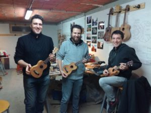 Stage lutherie Ukulele Custom Mélopée DIY Maker