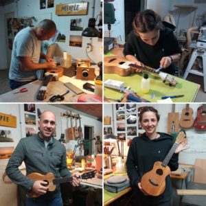 Stage lutherie Ukulélé DIY - Atelier Mélopée Toulouse