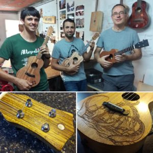 Stage lutherie Ukulélé DIY - Atelier Mélopée Toulouse