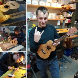 Stage lutherie Ukulélé DIY - Atelier Mélopée Toulouse