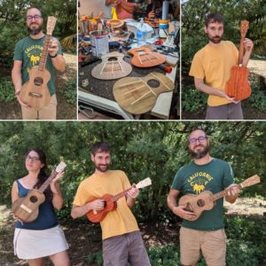 Stage lutherie avec Mélopée - Fabrication Ukulélé haut de gamme