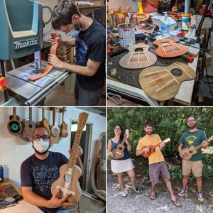 Stage lutherie avec Mélopée - Fabrication Ukulélé haut de gamme