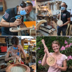 Stage lutherie avec Mélopée - Fabrication Ukulélé haut de gamme