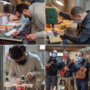 Stage lutherie avec Mélopée - Fabrication Ukulélé haut de gamme