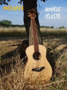 Guitare de voyage Mélopée "Céleste" - Plus d'infos sur melopee.fr
