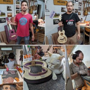 Stage Lutherie - Fabrication Ukulélé haut de gamme personnalisable avec Mélopée