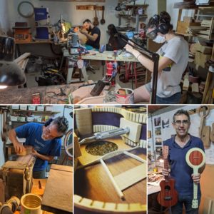 Stage Lutherie - Fabrication Ukulélé haut de gamme personnalisable avec Mélopée