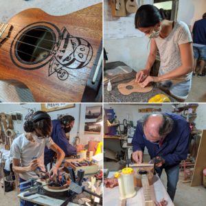 Stage Lutherie - Fabrication Ukulélé haut de gamme personnalisable avec Mélopée