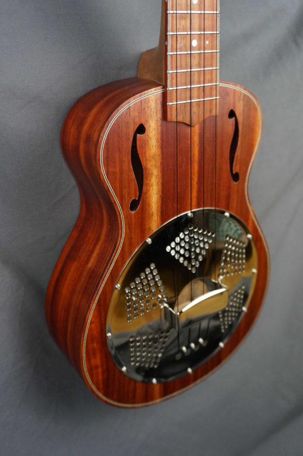 Ukulele Concert Resonator Padouk (Boutique en ligne) - Luthier Mélopée