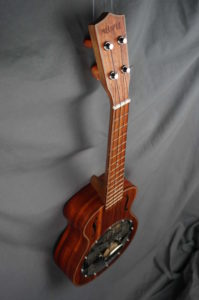 Ukulele Concert Resonator Mélopée Padouk