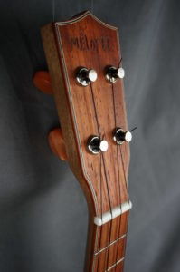 Ukulele Concert Resonator Mélopée Padouk