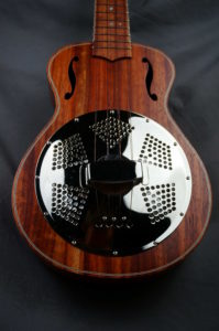 Ukulele Concert Resonator Mélopée Padouk