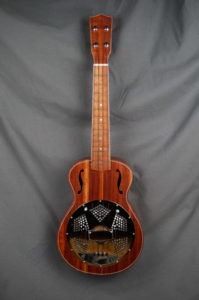 Ukulele Concert Resonator Mélopée Padouk