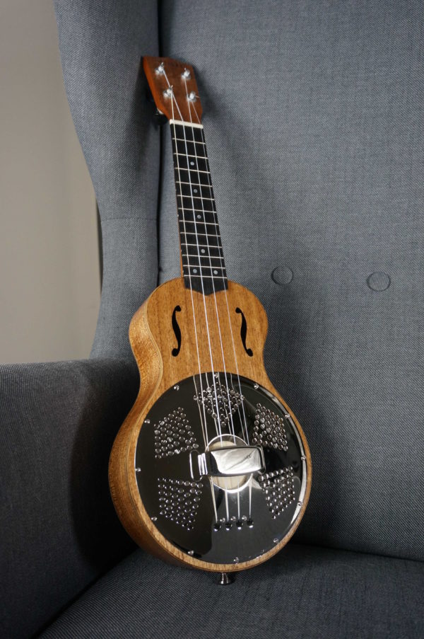 Ukulélé Soprano Resonator Mélopée Acajou