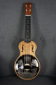 Ukulélé Soprano Resonator Mélopée Acajou