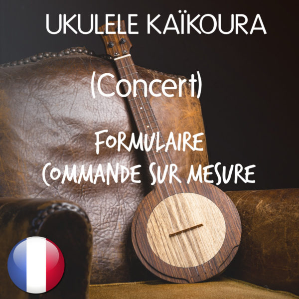 Boutique Ukulélé Kaikoura Concert FR Miniature 2022