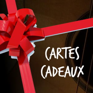 Boutique Carte Cadeau - Luthier Mélopée Guitares & Ukulélés