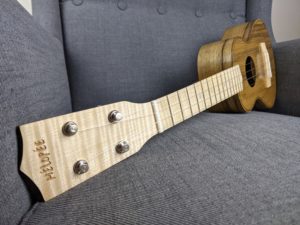 Ukulélé haut de gamme fabriqué en France - CUSTOM Ukulele handcrafted in France