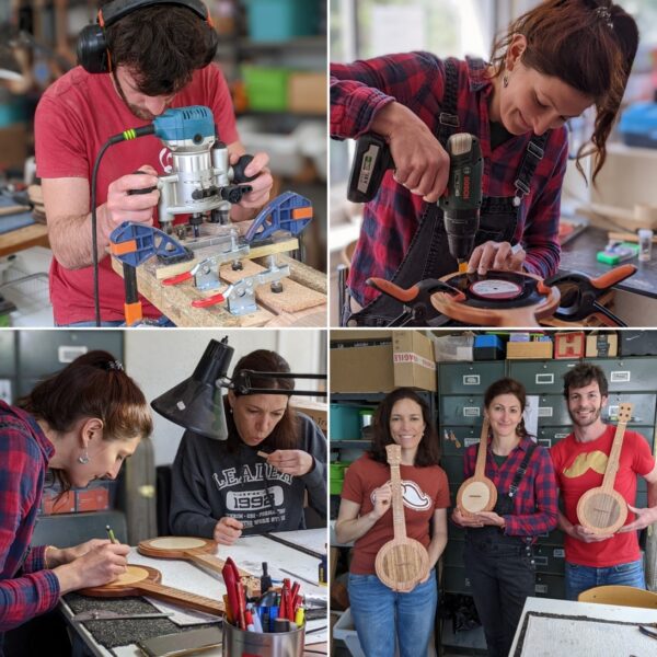 Stages Lutherie avec Mélopée - Ukulélé de Voyage