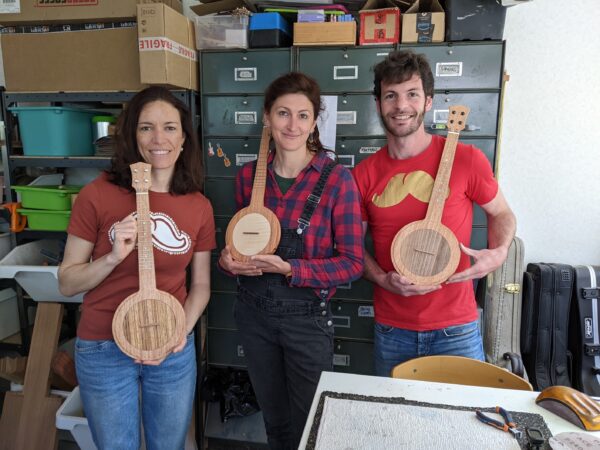 Stages Lutherie avec Mélopée - Ukulélé de Voyage