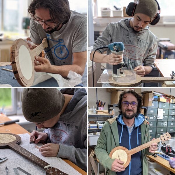 Stages Lutherie avec Mélopée - Ukulélé de Voyage