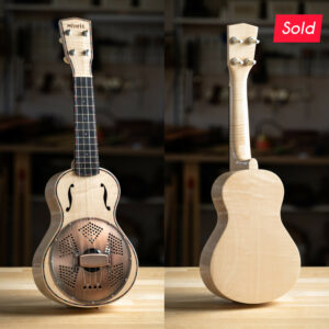 Ukulélé Mélopée Resonator Erable SBUK301