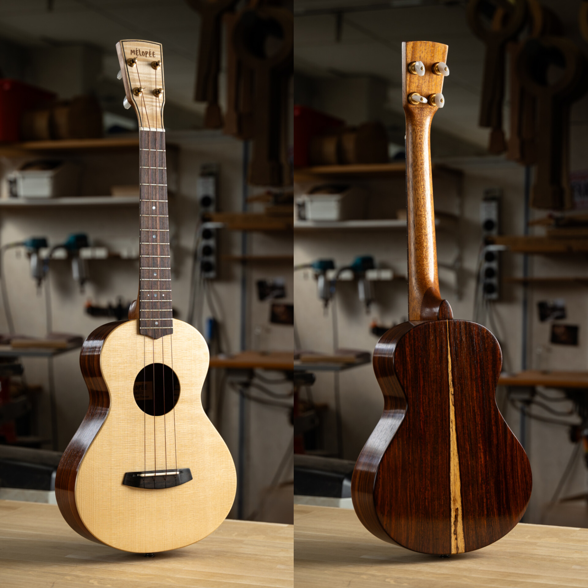 SBUK312 Ukulélé Mélopée Traditionnel Tenor Epicéa Cocobolo E-Shop