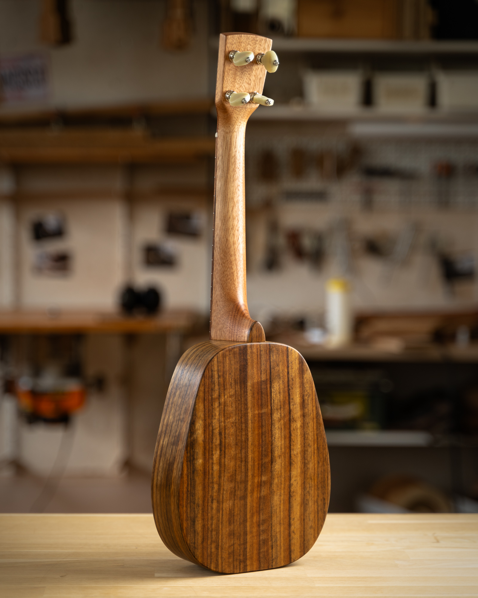 SBUK313 Ukulélé Mélopée Pineapple Soprano long neck Bossé Ovangkol WEB-6