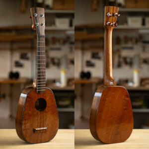 Ukulélé Mélopée Pineapple Sapele flammé SBUK319