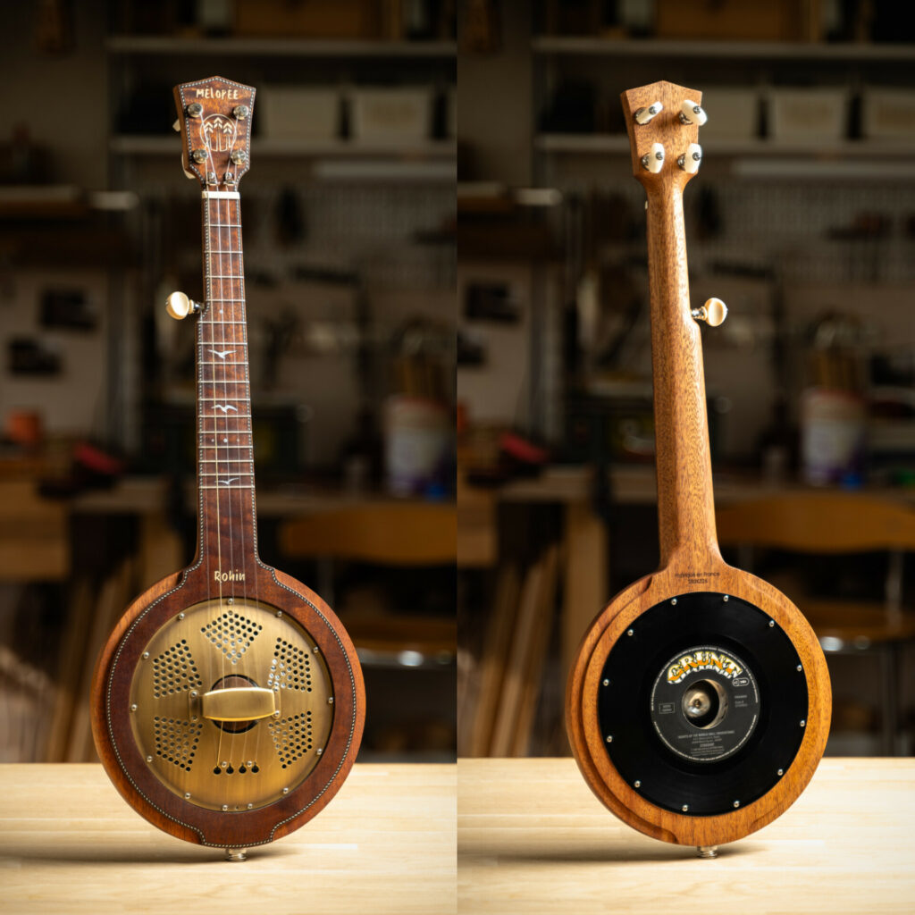 Banjo Kaikoura Resonator 5 cordes DELUXE Ovangkol SBUK325 (John Butler)