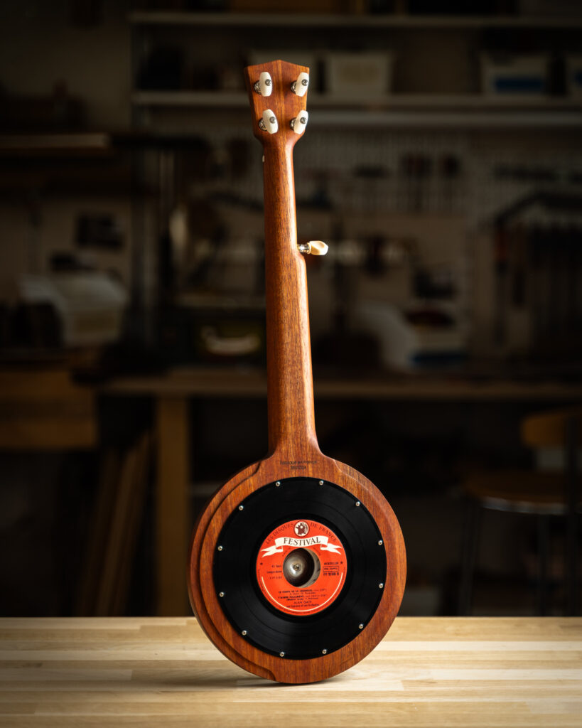 Mélopée Picco-Banjo Kaikoura Resonator 5 cordes Acajou 5 String Mahogany SBUK234